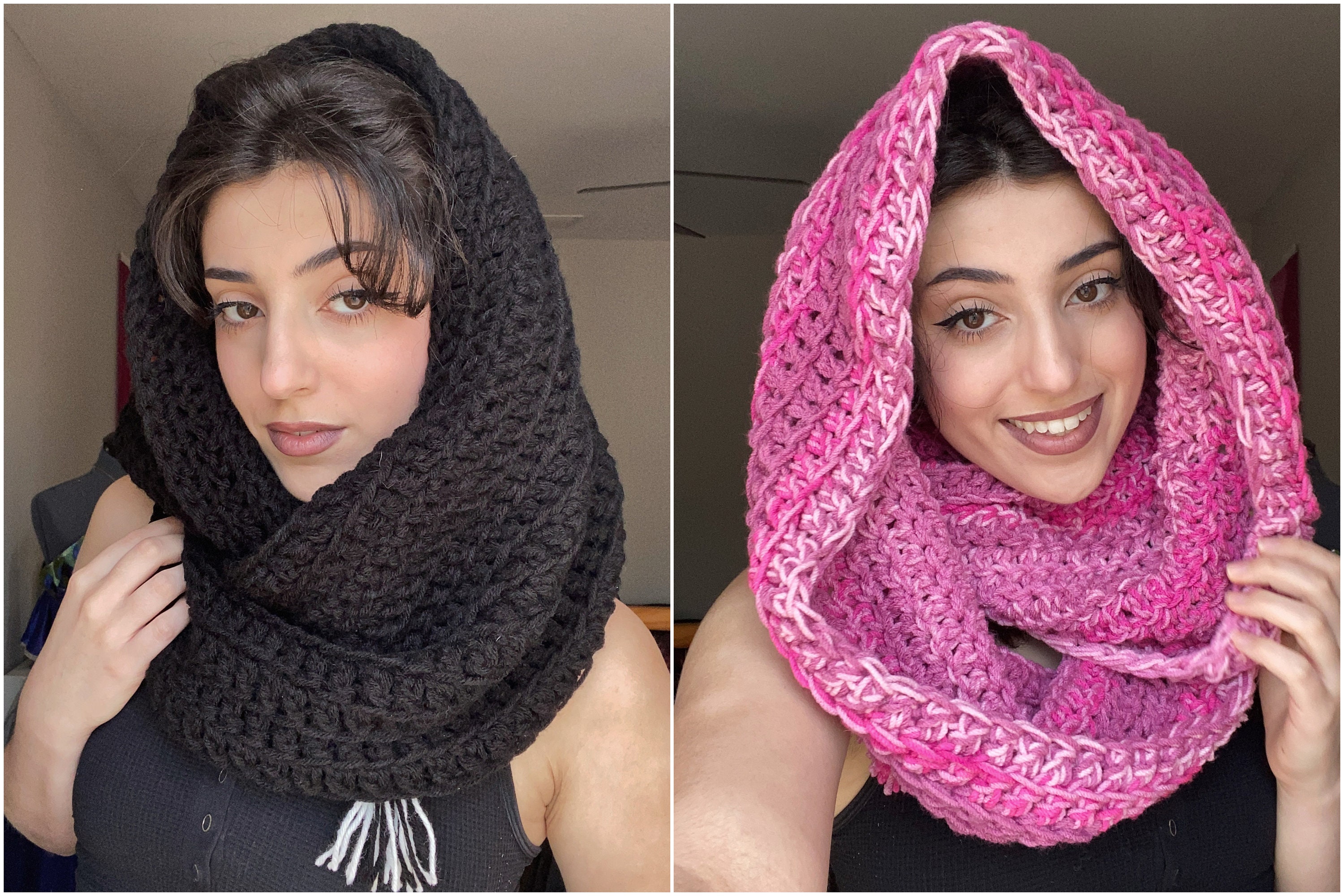 Wednesday Inspired Snood- Wednesday Addams and Enid Sinclair