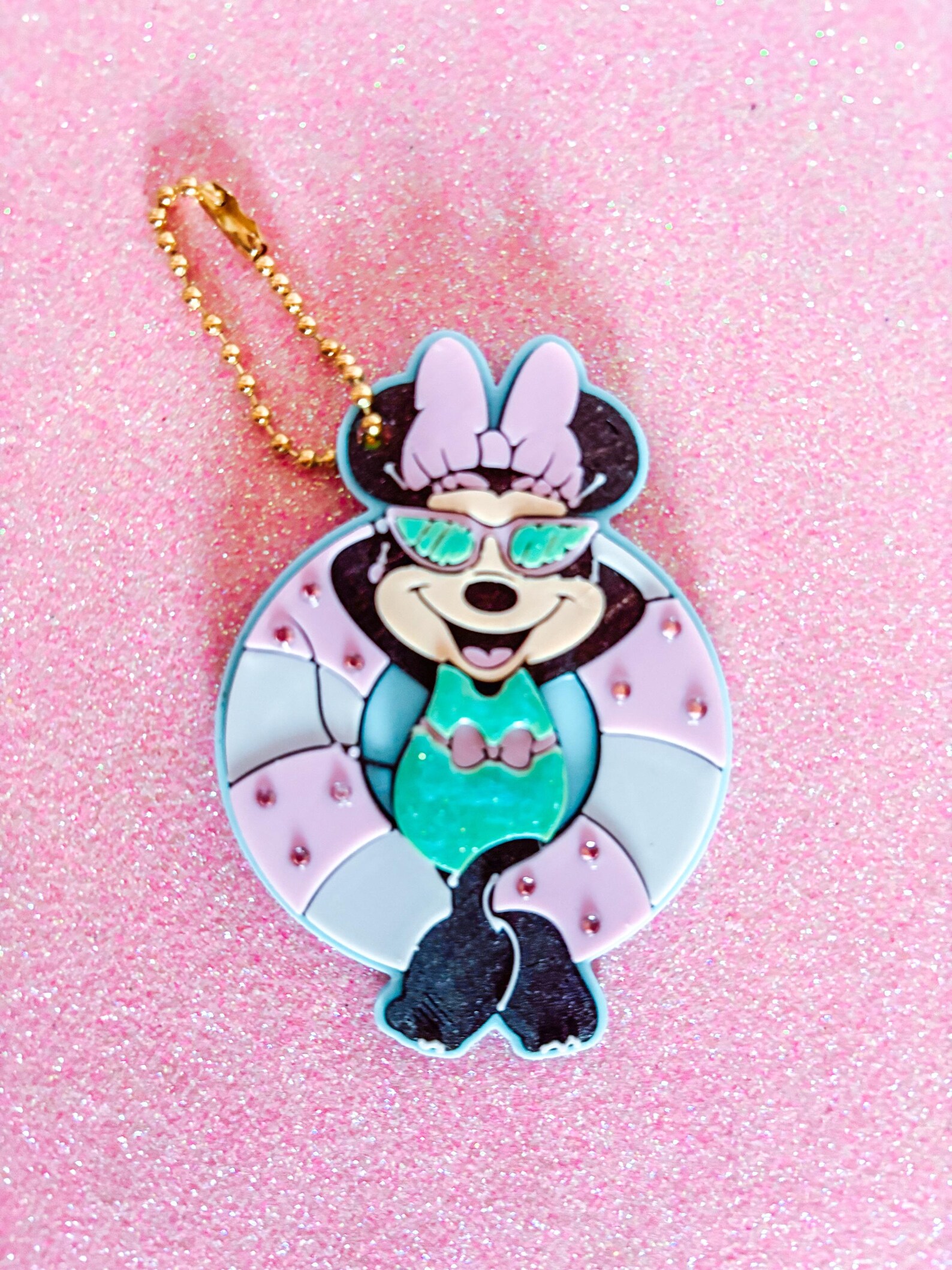 Pool Mouse Keychain - Etsy