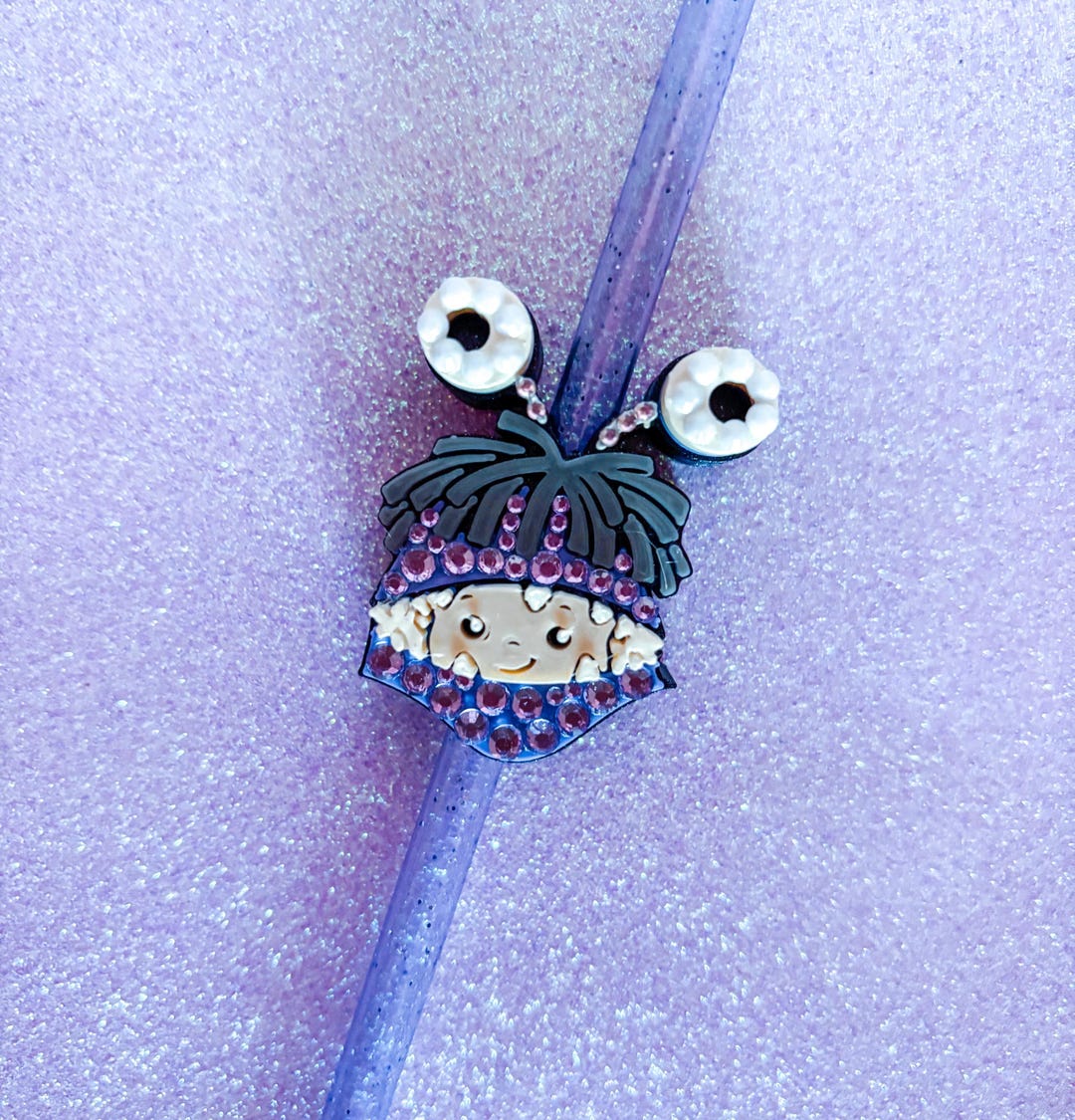 Boo Straw Topper - Etsy