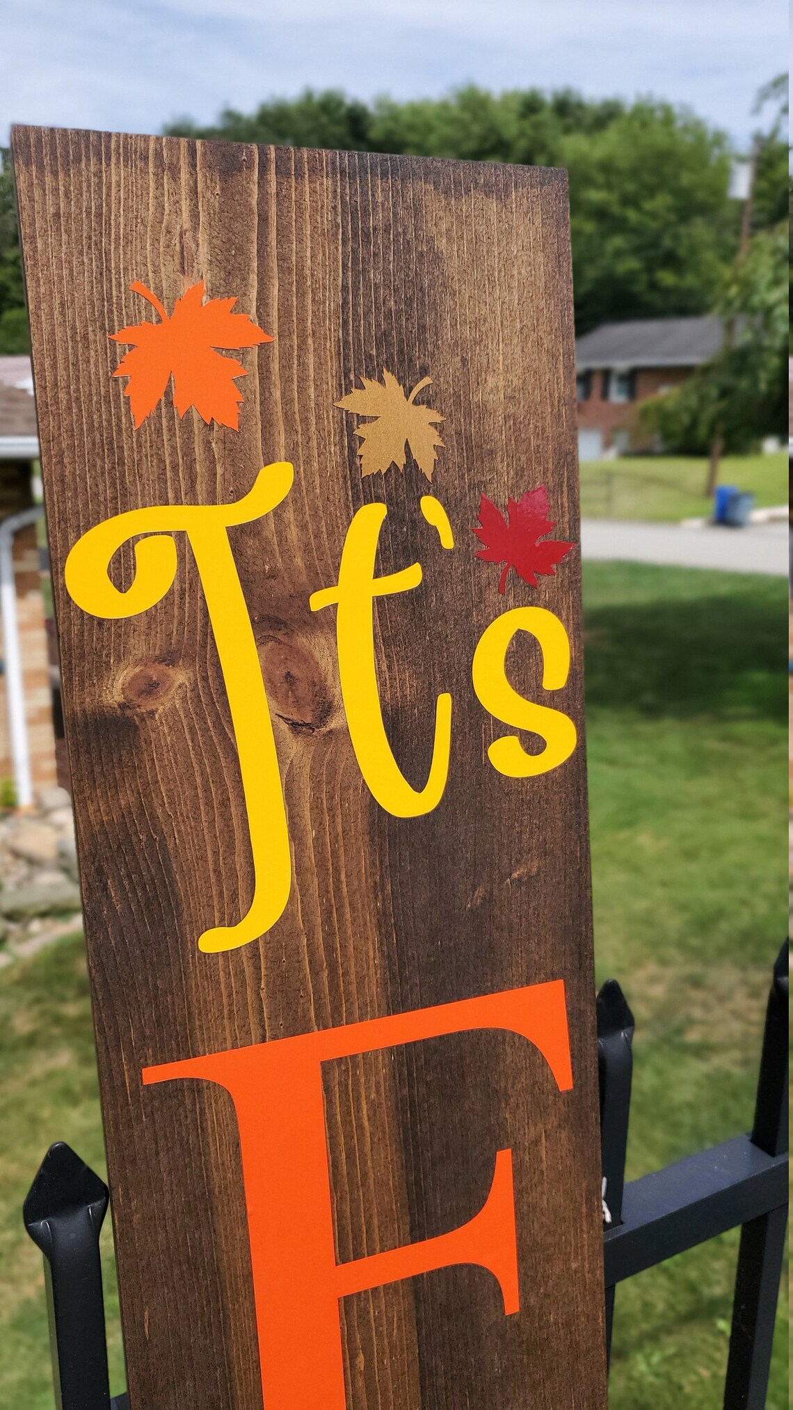 Its Fall Y'all Porch Signs Fall Decor Porch Sign Etsy