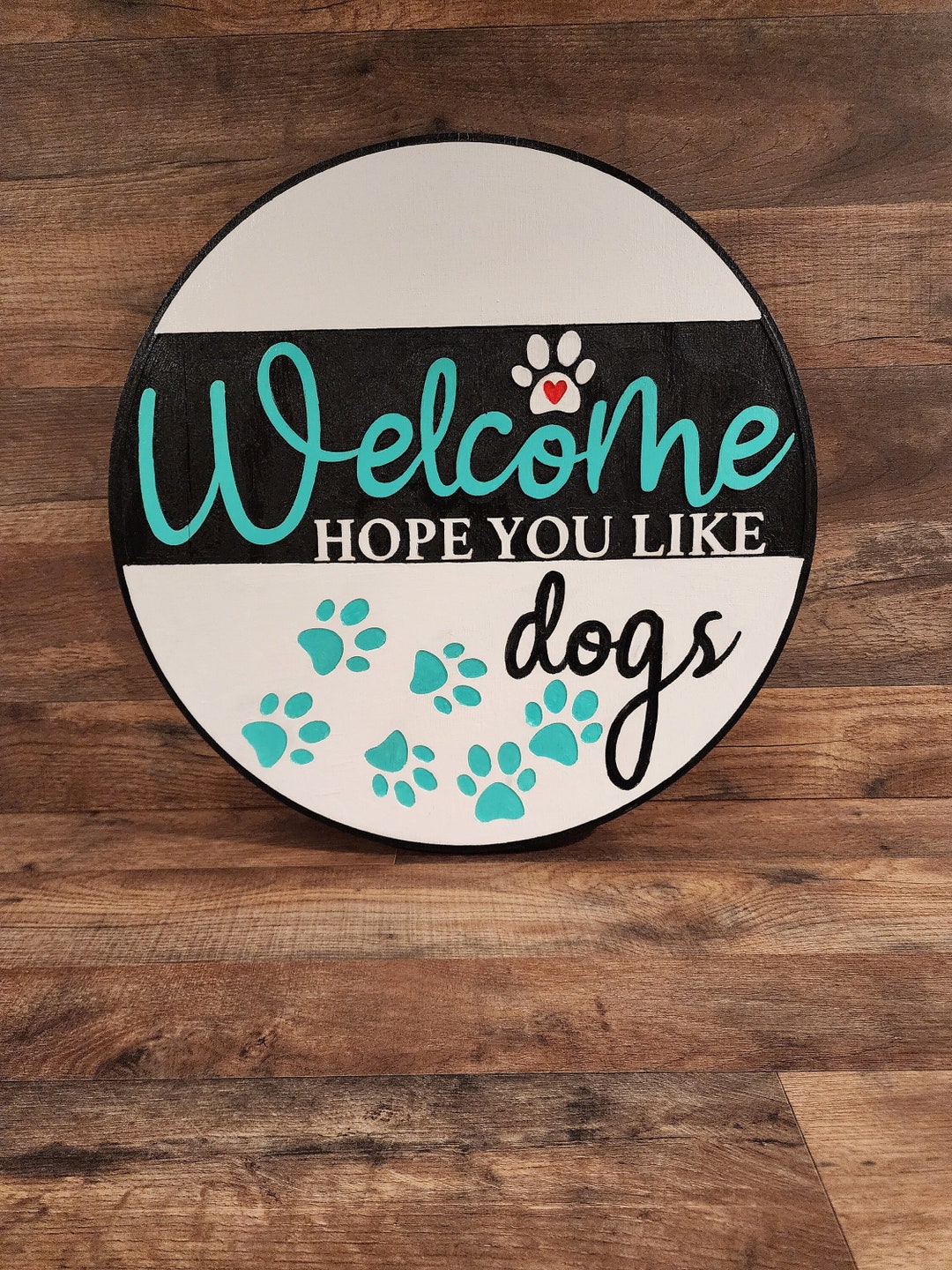 Door Hanger, Pet Door Hanger, Sign, Hello Door Hanger,