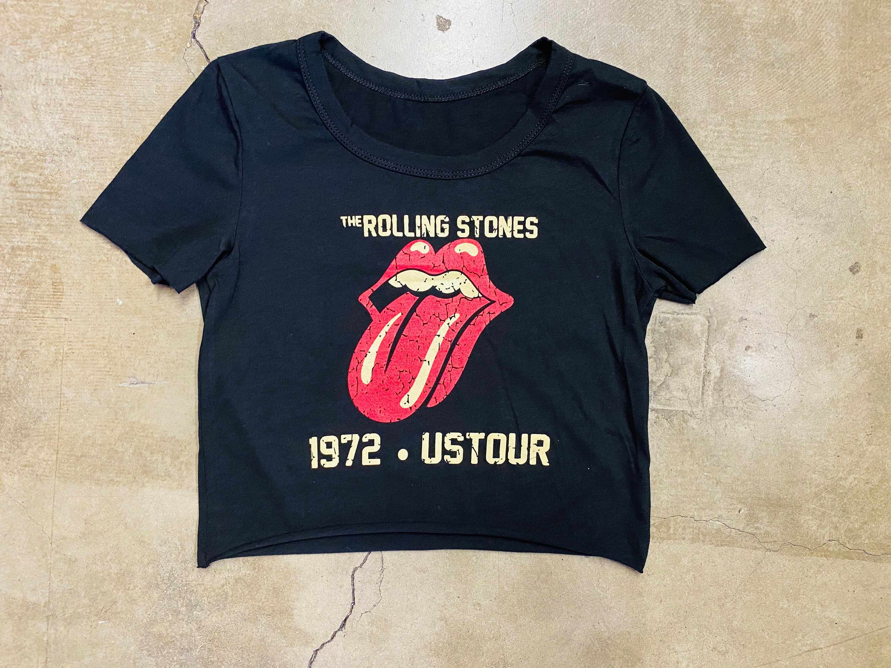 Rolling Stones Crop Top | Etsy