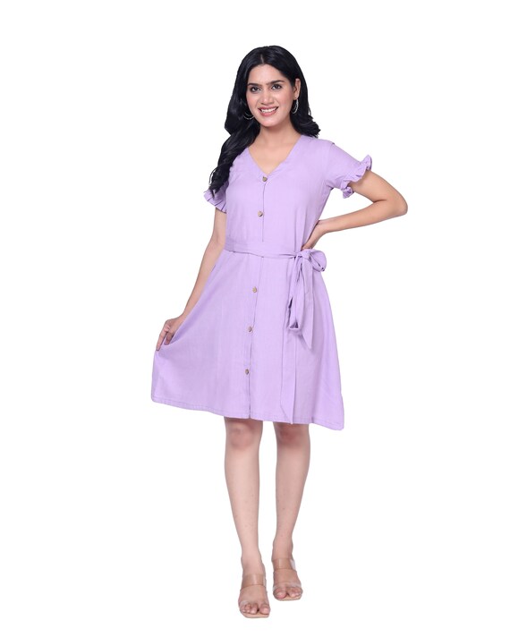 strapless open back dress Strappy Swing Dress in Black & Purple Plaid – Glitz Glam and Rebellion main image 1