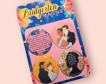 Bridgerton Magnets | Gift for Her | Personalized Gift | Birthday Gift | Mothers Day Gift | Daphne and Simon | Kate and Anthony
