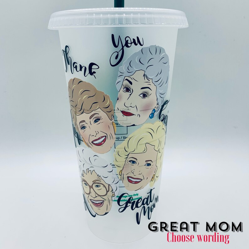 SEALED Personalized Golden Girls Starbucks Cup/ Starbucks Cup/ image 4