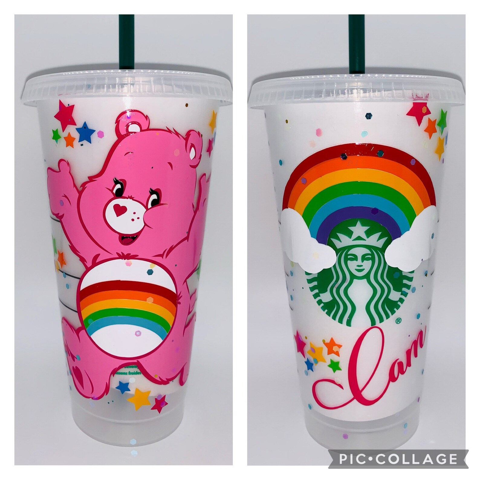 Personalized Care Bears Starbucks Cup/ Starbucks Cup/ Custom Etsy