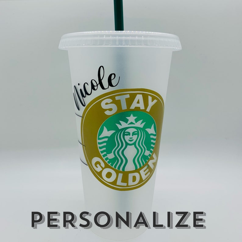 SEALED Personalized Golden Girls Starbucks Cup/ Starbucks Cup/ image 2