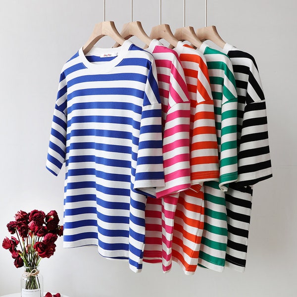 Womens Striped Shirt - Etsy