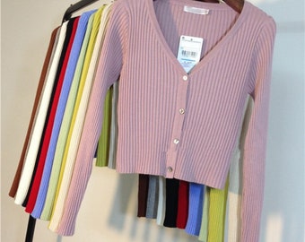 tight cardigan