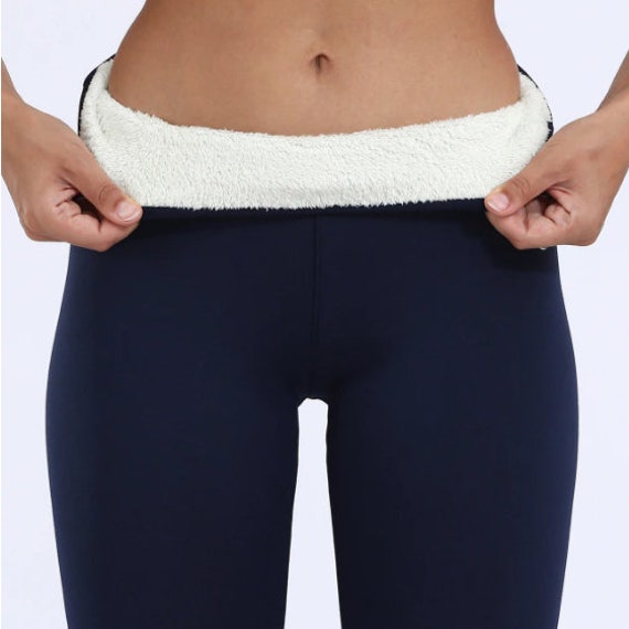 New Women's Pants Warm Winter Thick Velvet Legging High Waist