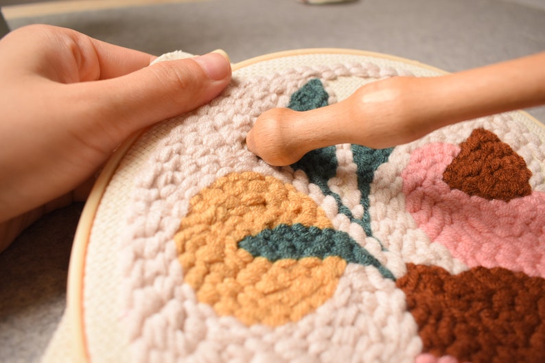 Beginner Friendly Punch Needle Full Kit Punch Needle Craft Etsy