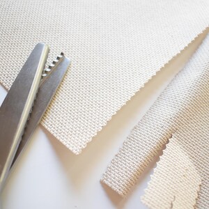 Zickzackschere aus Edelstahl, 5 mm gezackte Klingen, robuste Nähschere Bild 2