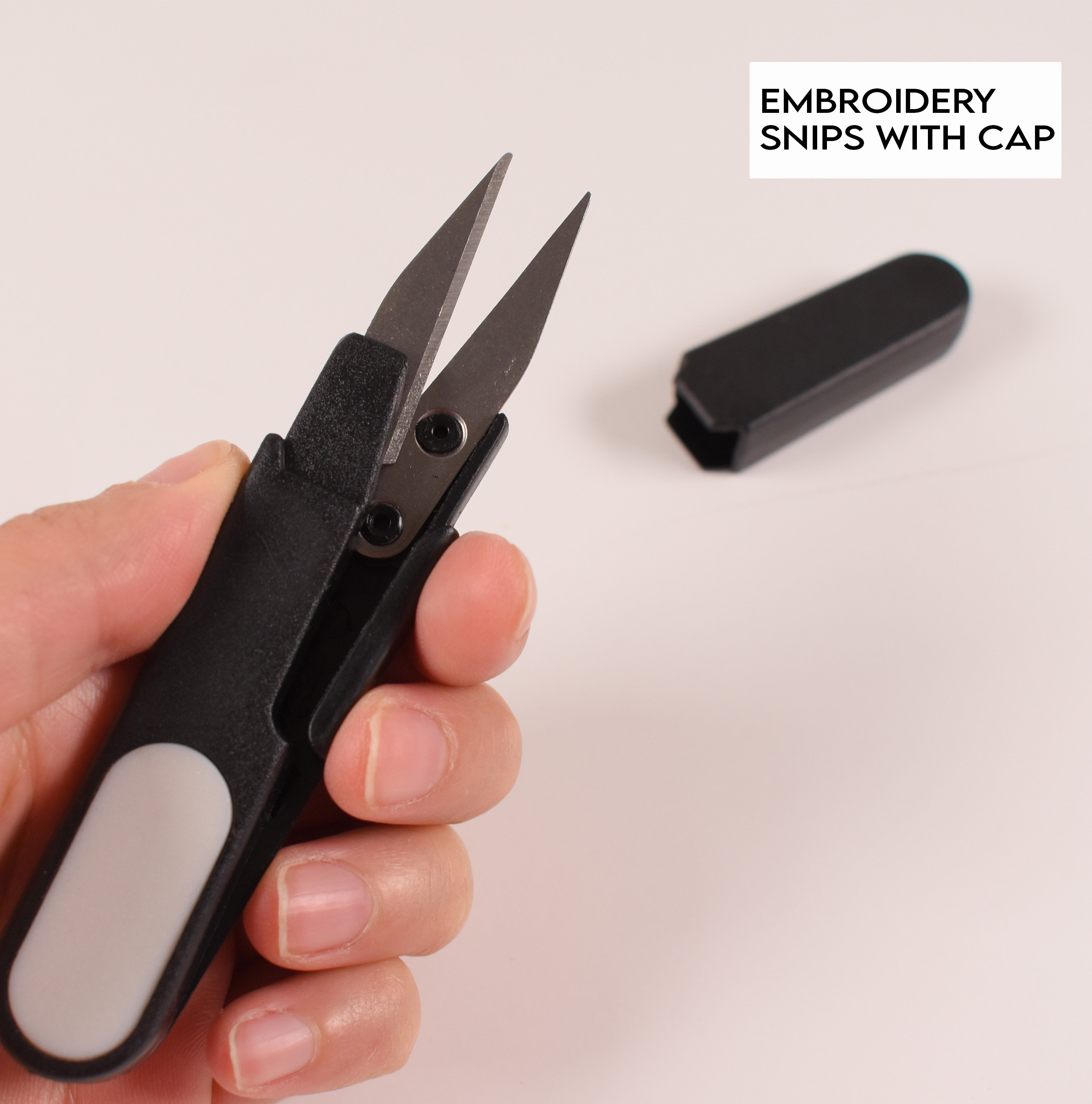 Mini scissors w/progress keeper - Choose Your Own Custom travel snips!