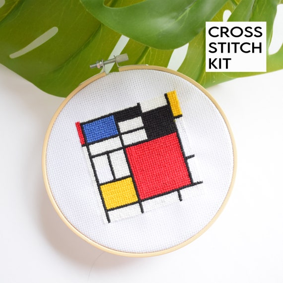 Kit Point De Croix Compté - Neuf - Loisir Créatif - Broderie