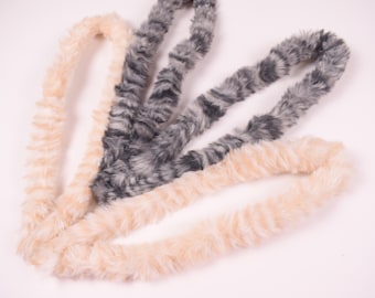 Mixed color Jumbo Puppy Pipe Cleaners, Soft & Fluffy Chenille Stems