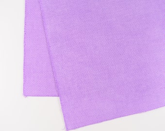 Hand Dyed Light Purple Aida Fabric (14ct) - 1 piece
