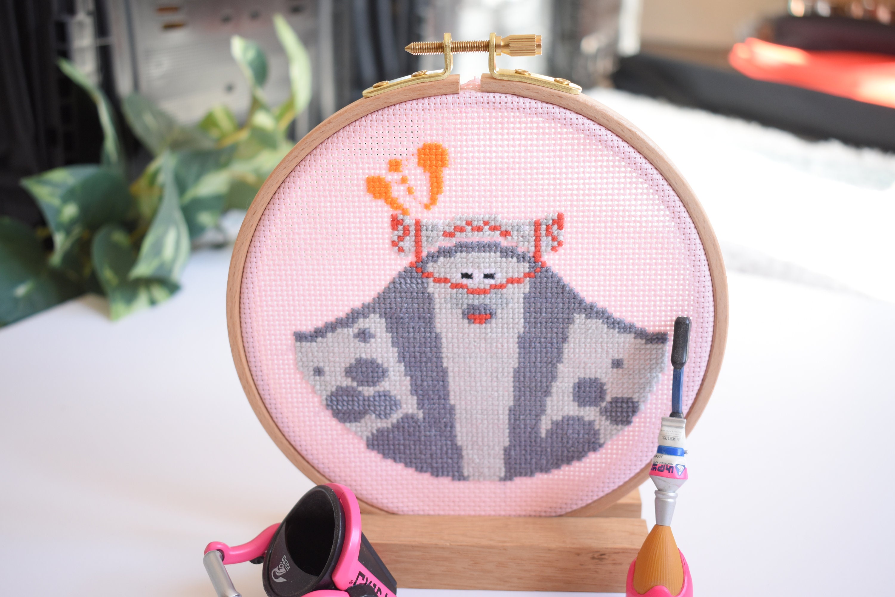 ビッグマン スプラトゥーン クロスステッチ パターン、スプラトゥーン 刺繍パターン、ビデオゲーム クラフト キット、ビッグマン デジタル ダウンロード  ステッチ PDF - Etsy 日本