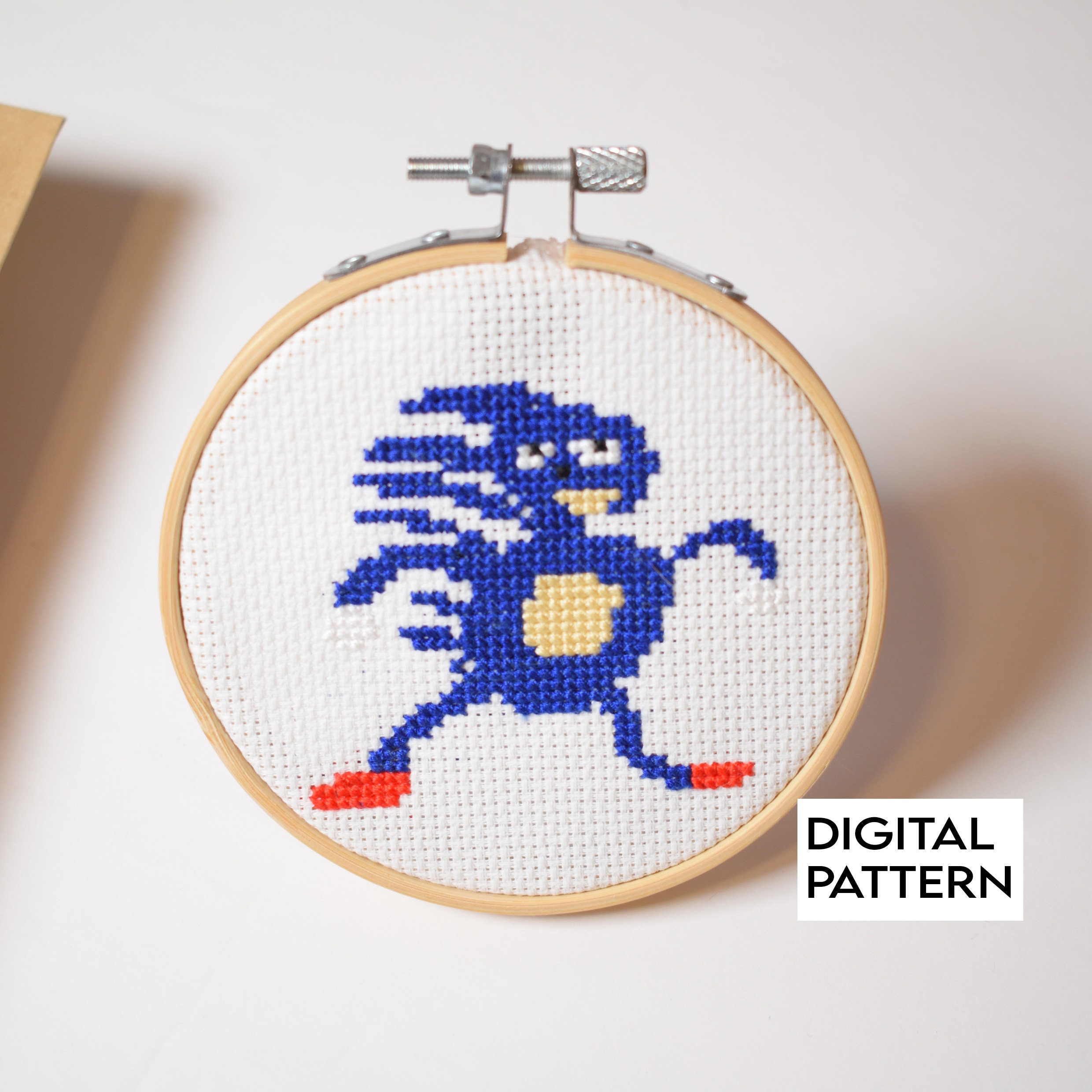 Sonic cross stitch. Sonic characters cross stitch pattern