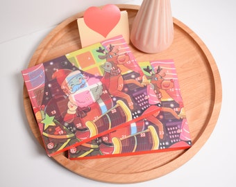 Holiday Bracelets DIY, Christmas Countdown Calendar, Christmas Advent Calendar. Christmas Bracelets Gift, DIY Beads Christmas Necklace