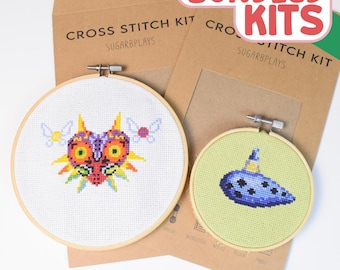 Legend of Zelda Cross Stitch Kits Bundle – Beginner Friendly