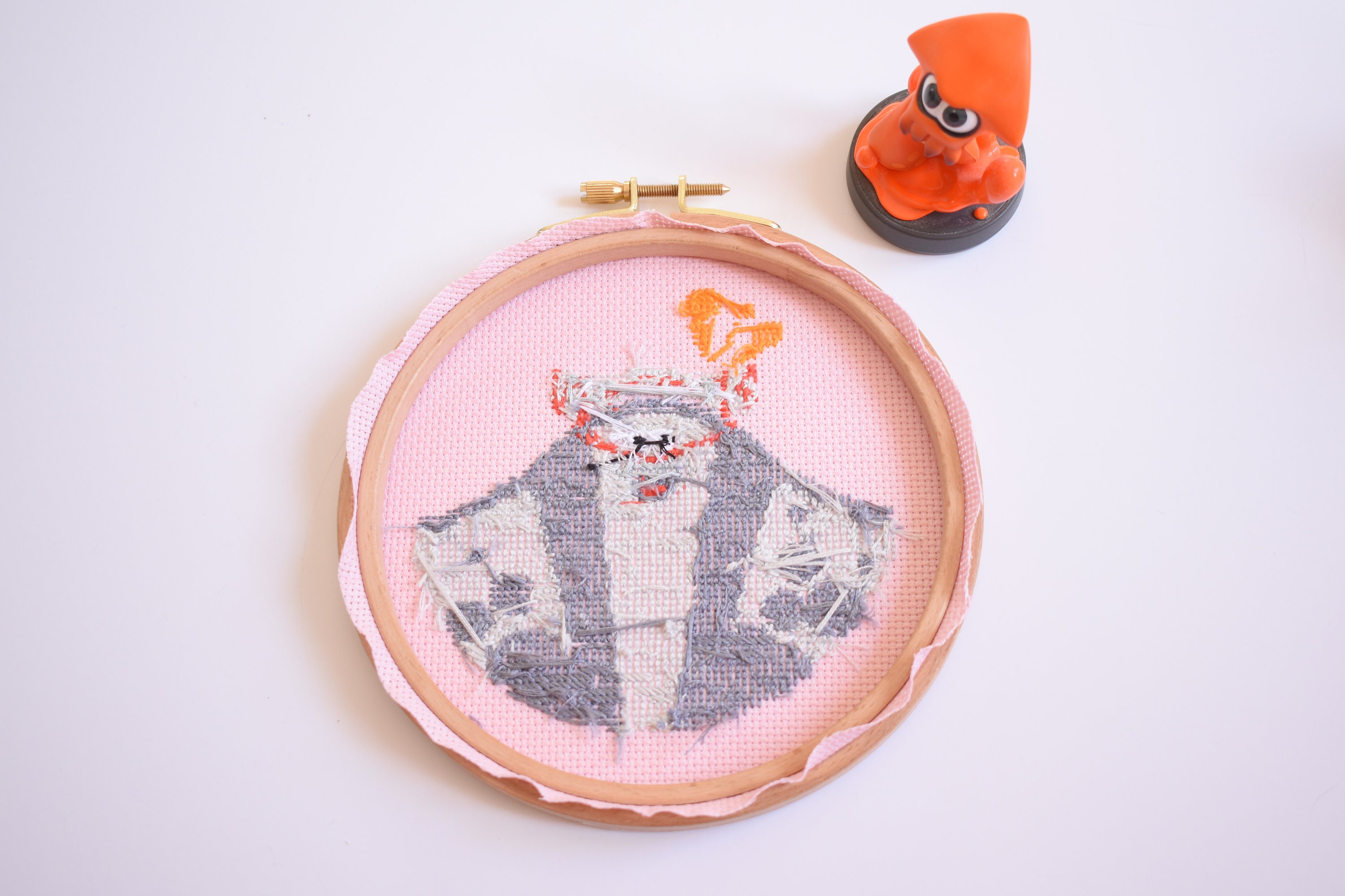 ビッグマン スプラトゥーン クロスステッチ パターン、スプラトゥーン 刺繍パターン、ビデオゲーム クラフト キット、ビッグマン デジタル ダウンロード  ステッチ PDF - Etsy 日本