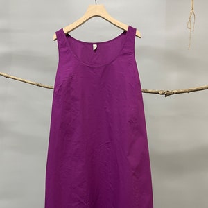 Full slip, 100% Cotton slip in colors, full length cotton Underdress, cotton underdress in colors, knee length slip, Calf Length cotton slip