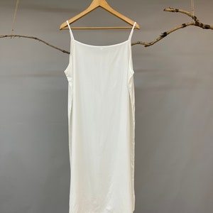 Full slip dress, Midi Underdress, Cotton slip Dress, Midi Slip Dress, white underdress, black slip dress, wedding dress slip, full slip XL