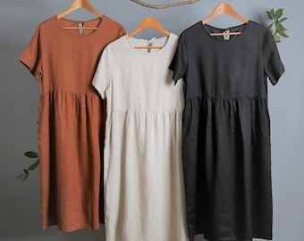 buy linen dresses online