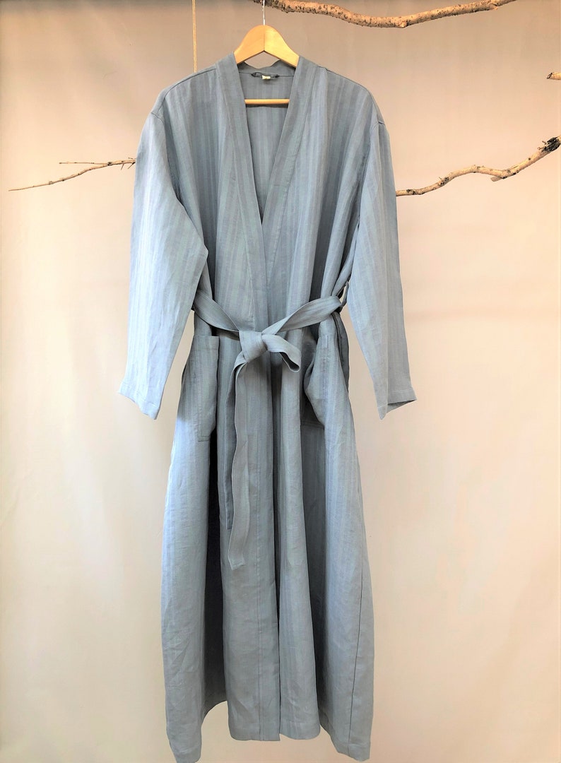 His and Her linen robe/Travel Robe/Hotel Robe/Guest house | Etsy