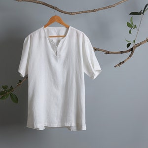 Men&#39;s Linen T-Shirt in colors, Men&#39;s Causal Linen T-shirts in colors, Men&#39;s Linen Shirt XS to XL, Men&#39;s short sleeve shirt, Men&#39;s linen Tee