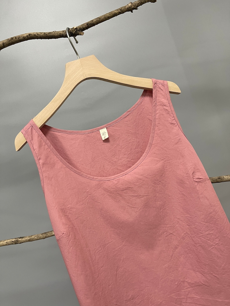 Full Slip 100 Cotton Slip in Colors Full Length Cotton Etsy