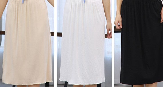 Buy Half Slip/slip Skirt/liner Skirt/modal Slip Skirt/simple Half Slip/simple  Modal Slip Skirt/slip Underneath a Dress/skirt Liner Soft/liner Online in  India - Etsy