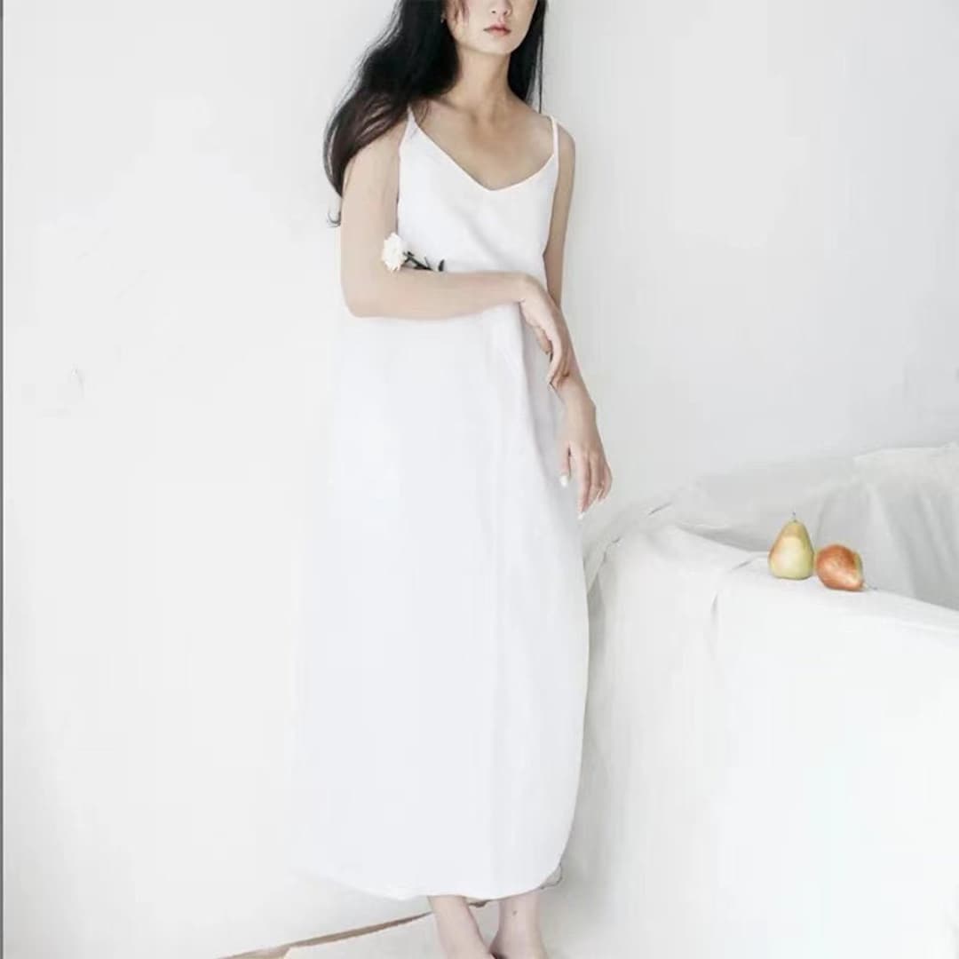 a line black long sleeve dress Alembika Essential Slinky A-line Dress, Black Black / 4 (US 12-14) main image 1
