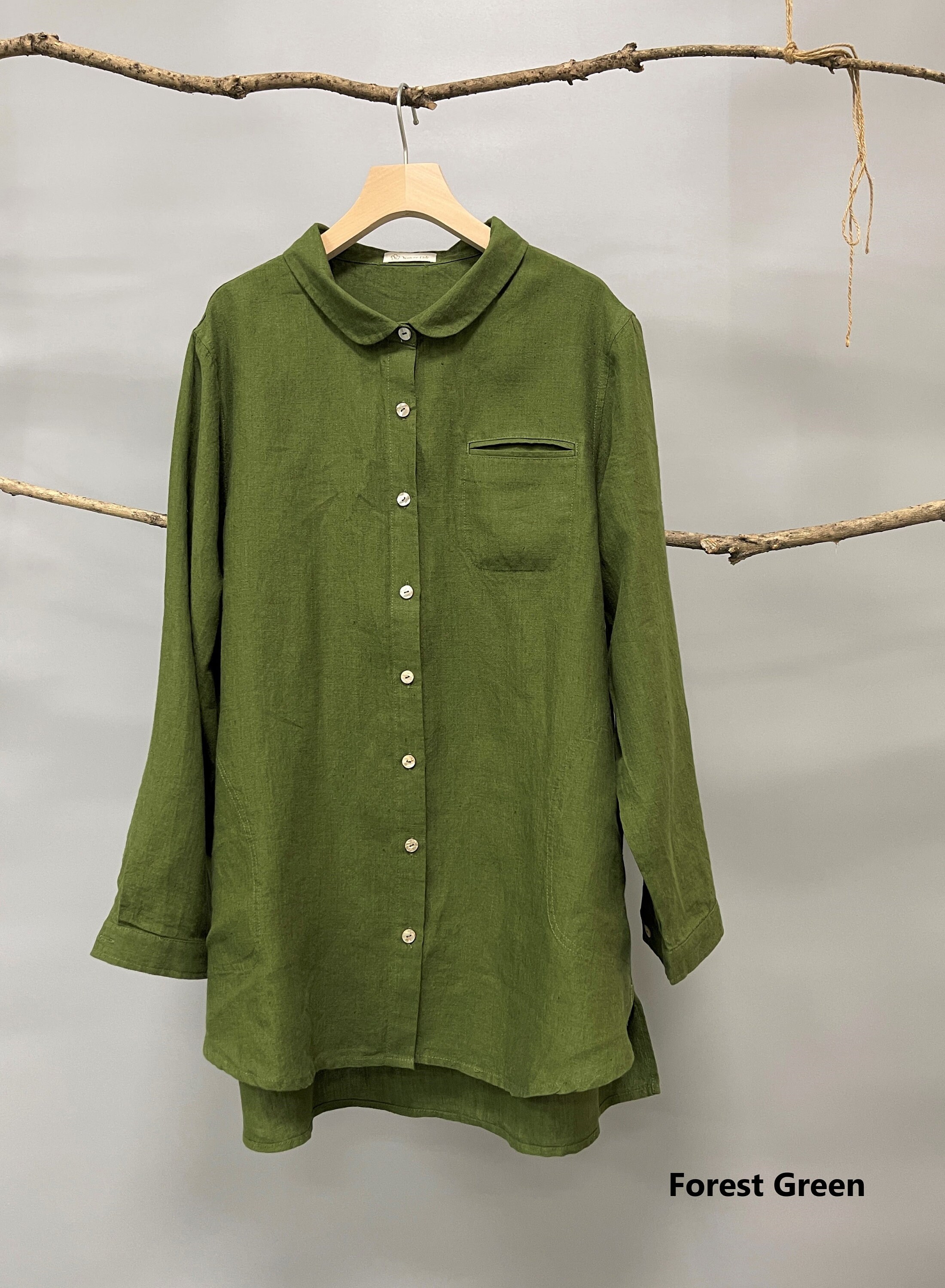Classic Linen Long Sleeve Shirt