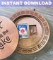 Cribbage Board with Storage Compartment FILE, 3 and 4 Track Files Included, Instant Download, Glowforge File, Laser File, Personalized Game 