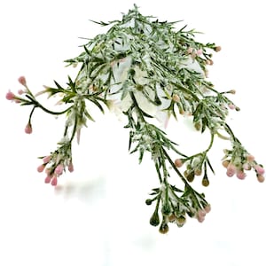 Frosted Berry Spray | Artificial Winter Pick | Snowy Stem for Christmas Decor, Crafts, or Wreaths