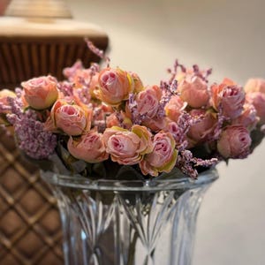 Pack of 3 Bouquet Artificial Roses Flowers