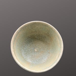14th Century Thai Celadon Bowl | Hon Dam Shipwreck Find | Antique Crackle Glaze Pottery