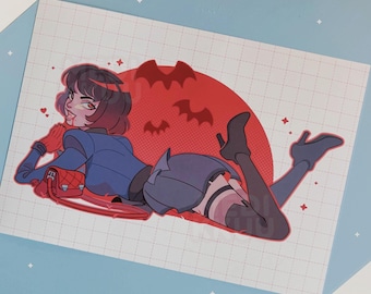 mina deadlock print - (matte print) 5" x 7"