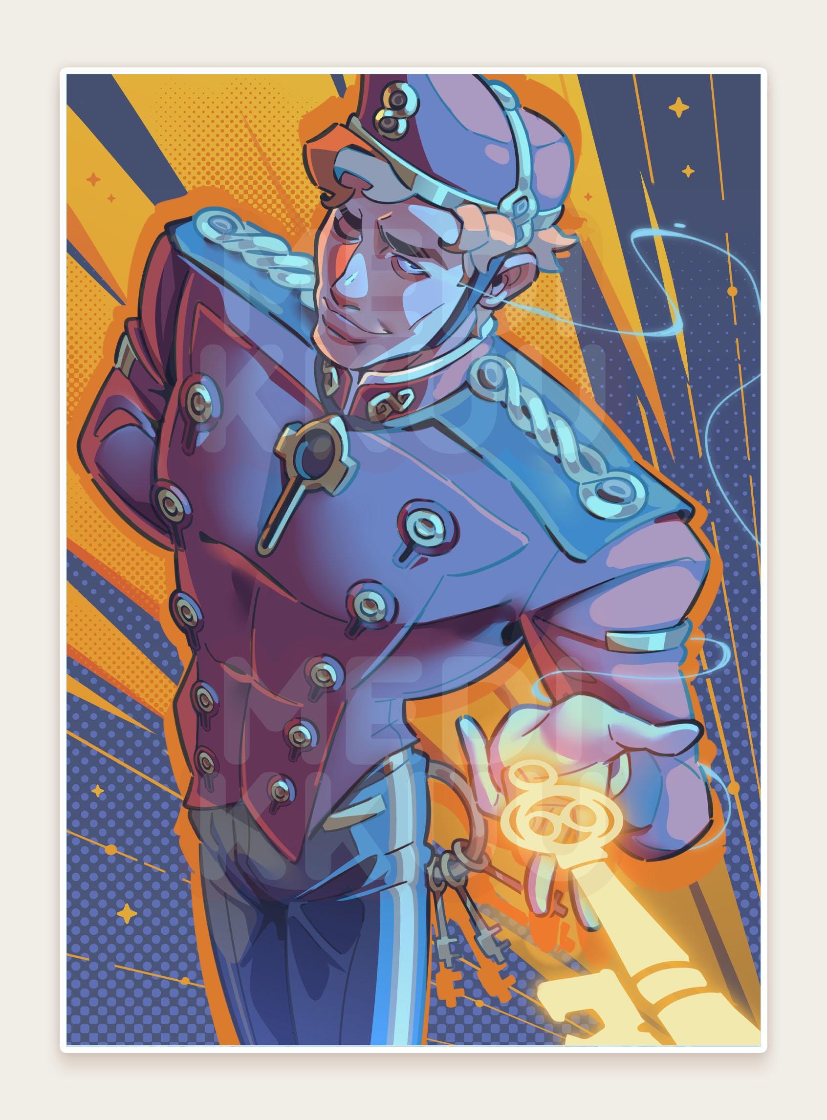 Doorman Deadlock Print - (matte Print) 5