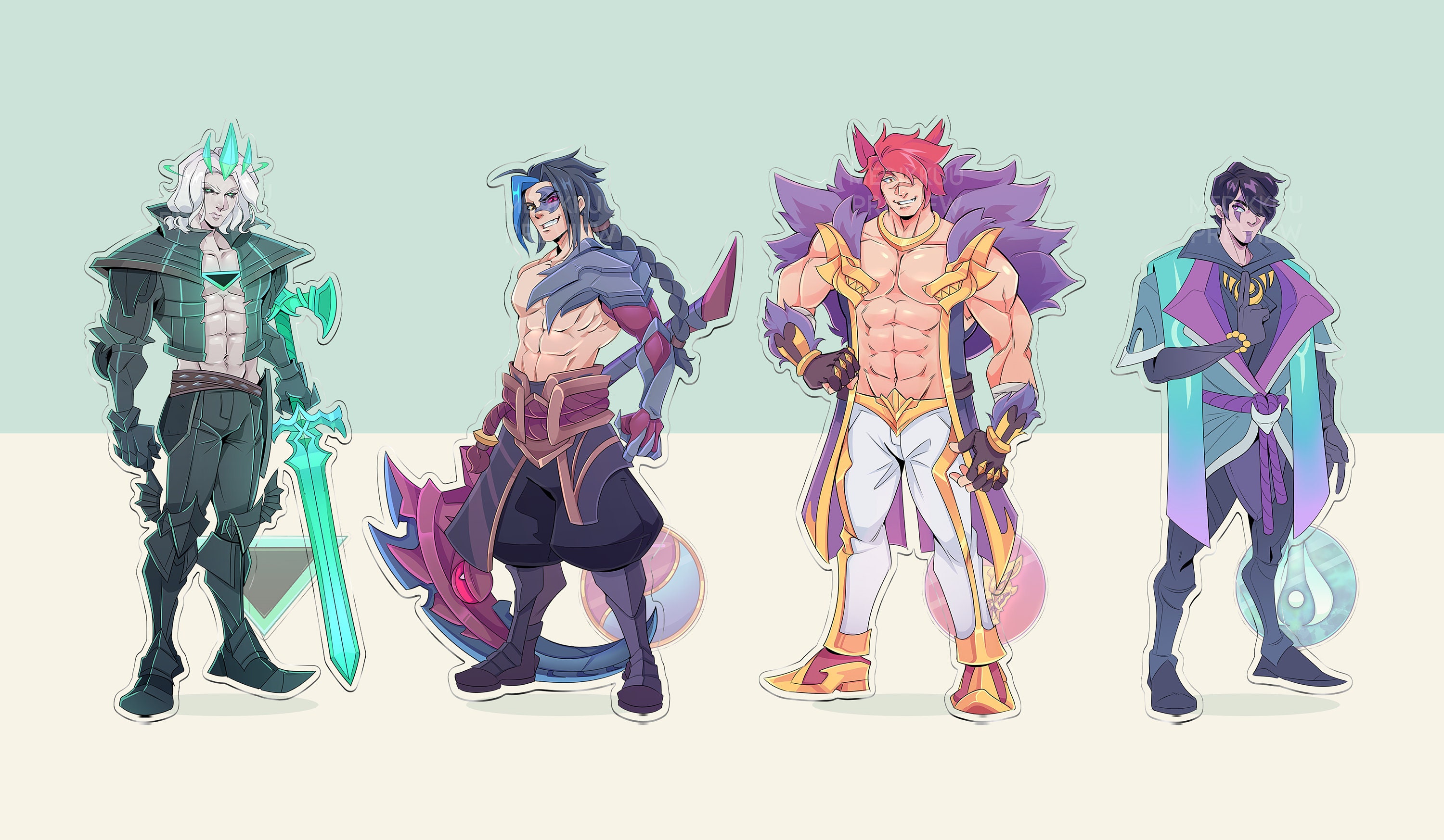 League of Legends Acrylic Standees [League of Legends] | kayn viego s…