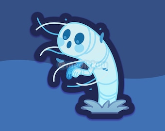 elden ring dlc worm Sticker (3" sticker) | shadow of the erdtree