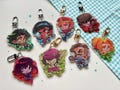 deadlock charms keychains (wave 1) shiv pocket doorman drifter mina ivy lash paige product logo