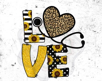 Download Sunflower Svg Nurse Etsy
