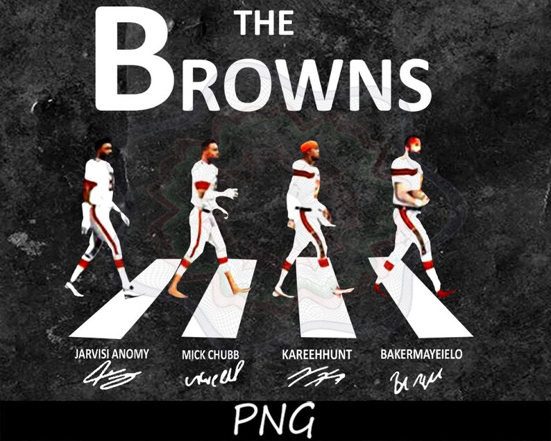 AFC North Champion Cleveland Browns PNG Format The Cleveland Browns Lover Gifts The Cleveland Browns Sublimation Design