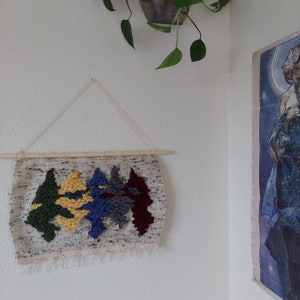 Feelin Bushy - Hand Woven Wall Hanging Tapestry Wall Art