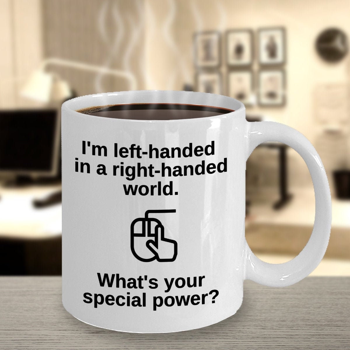 Left Handed Gifts, Left Handed Mug, Southpaw, Left Hander Gift, Lefty Gift, Left  Handers Day, Funny Left Handed, Left Hander Mug 
