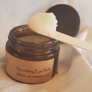 Nourishing Eye Balm for sensitive eyes --Make-up remover 2 oz.