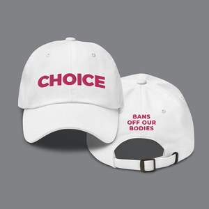 CHOICE bannit nos corps Brodé Chapeau de baseball