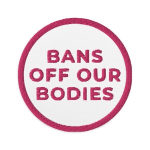 Bannit nos corps Patch brodé